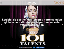 Tablet Screenshot of foederis.fr